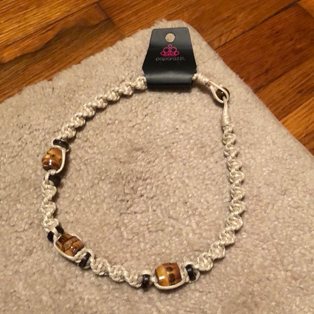 Paparazzi beaded cloth necklace